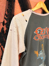 Vintage 1980 Ozzy Ozbourne Blizzard of Oz Concert Raglan | small