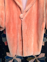 Vintage 1960’s Teddy Pink Coat | sm/m
